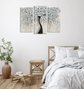 Wallity Lienzo Decorativo UC114 de 3 Piezas Multicolor